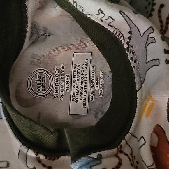 pajama set long sleeve and pants - Picture 3 of 3